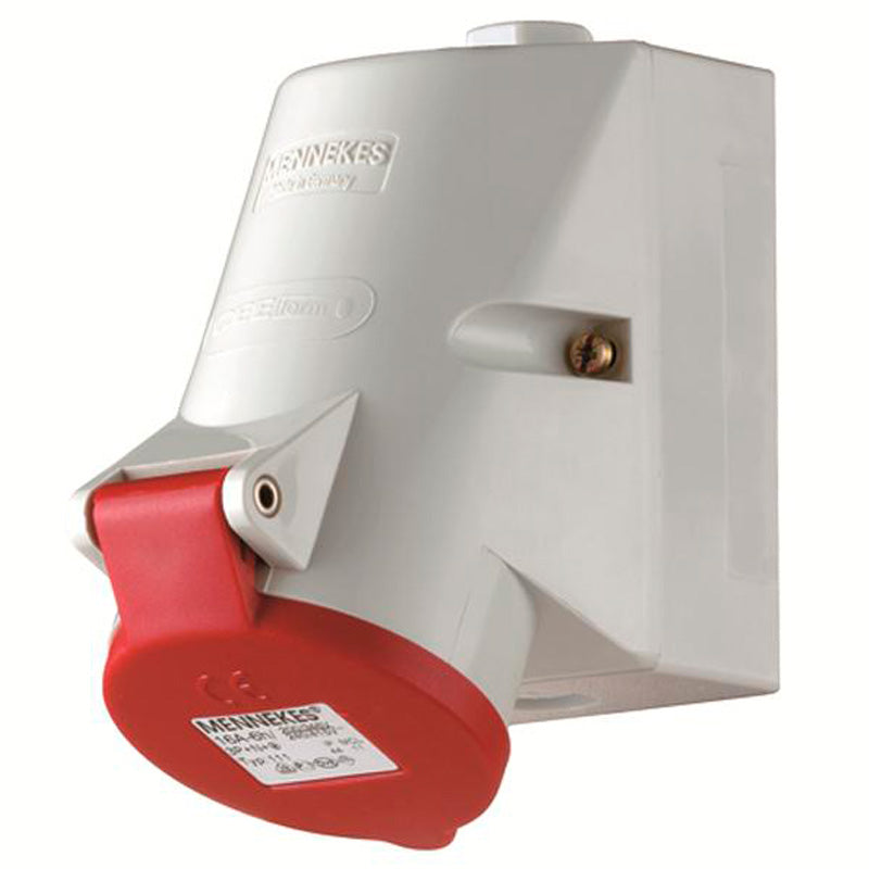 Mennekes CEE vægudtag 5-pol 16A 400V IP44