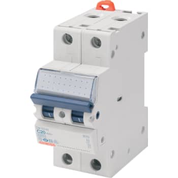 Automatsikring MCB D 16A 2P 6kA 2 modul