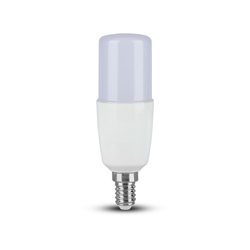V-TAC 7.5W E14 LED Pære med Samsung Chip, 6500K, T37, Plastik - 660lm