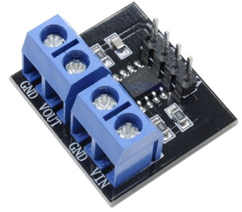 Spænding- og strøm sensormodul til Arduino (MAX471)