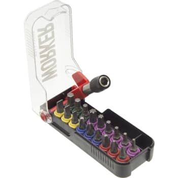 WORKER bitssæt, 19 dele