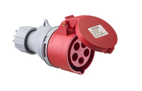 CEE forlængerled 16A 3P+N+J 400V rød