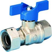 3/4" x 3/4" Kuglehane m/målerforskruning