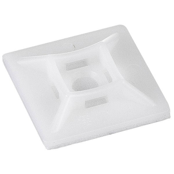 Strips / Kabelbinder holder 19x19 klar - 100 stk.