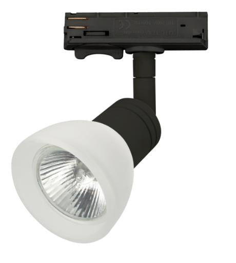 DIOTRACK 1-F spot Vetro GU10 sort