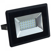 20W LED projektør 6500K 1700Lm sort