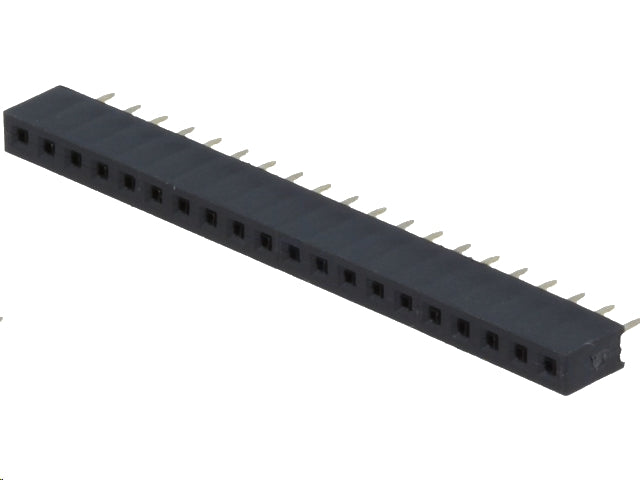 Enkelt-række Pin header - Han/hun, 2mm, 1x20 pin
