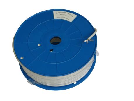 Antenneledning 7mm hvid 100 m dobbeltskærmet