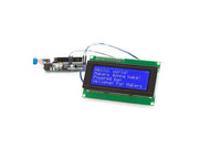 LCD 20x4 m. blå baggrundslys - 5V (2004 til Arduino)