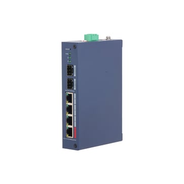 4-Port PoE Cloud administreret Hardened Switch, CHS4206-4ET-90