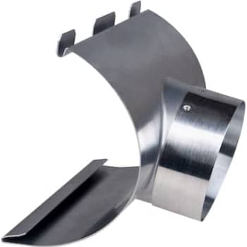 12" x 75 mm Tudstykke Zink Plastmo