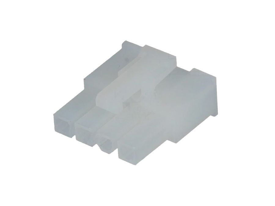 Ledning-til-ledning Mini-Fit Jr. stik - 1x4pol hun, 4,2mm