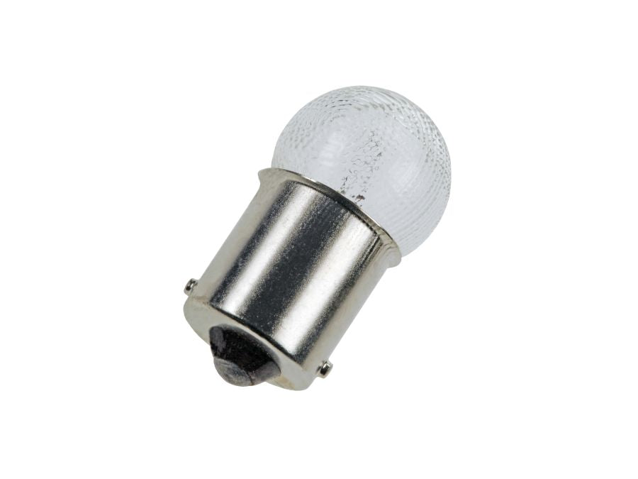 Dværglampe - 24V / 3W Globe, Ba15s sokkel (Ø18x35mm)