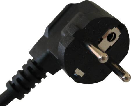 APPARATLEDNING SCHUKO VINKLET - C13 3M