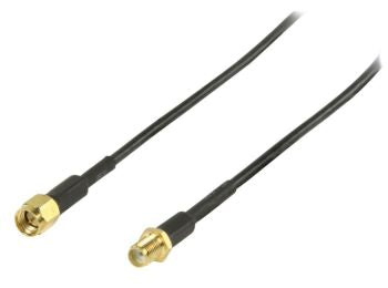 Antenne forlængerkabel - SMA han til hun, RG174 (25m)