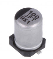 SMD elektrolytkondensator - 100uF / 6,3V, B hus (FT)