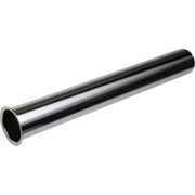 Afløbsrør med krave 32-200 mm krom