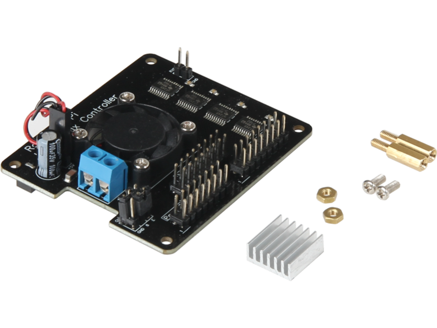 LED dot-matrix display controller - 5Vdc, aktiv køling