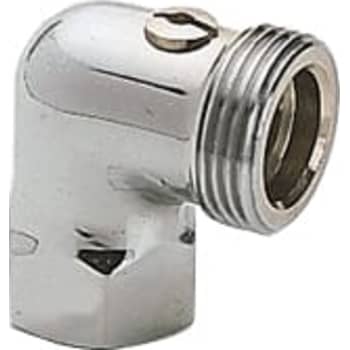 3/4" x 1/2" Forskruning vinkelløbende m/afspærring