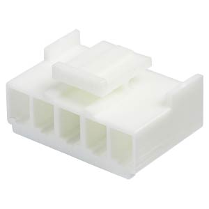 Ledning-til-print stik - JST VH, 1x5pol, 250V/10A, 3,96mm