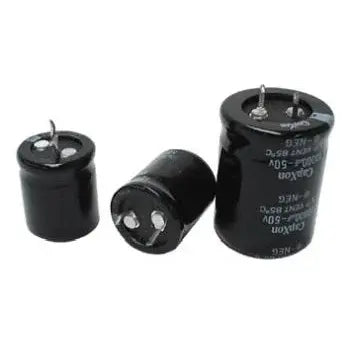 120uF / 450V lodret elektrolyt, snap in (105°C)