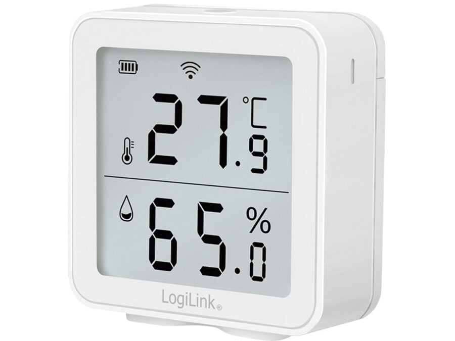 Wi-Fi temperatur- og fugtighedssensor, Tuya-kompatibel