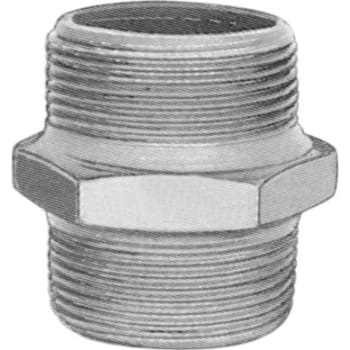 1.1/2" Sort brystnippel