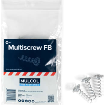 ARMADAN Mulcol skrue FB 50mm t/brandpl metal sølv