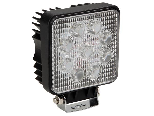 LED spot - 9-30V / 27W, neutral Hvid, Sort (IP67)