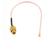 Antenne adapterkabel - IPEX til RP-SMA hun, Wi-Fi (15cm)
