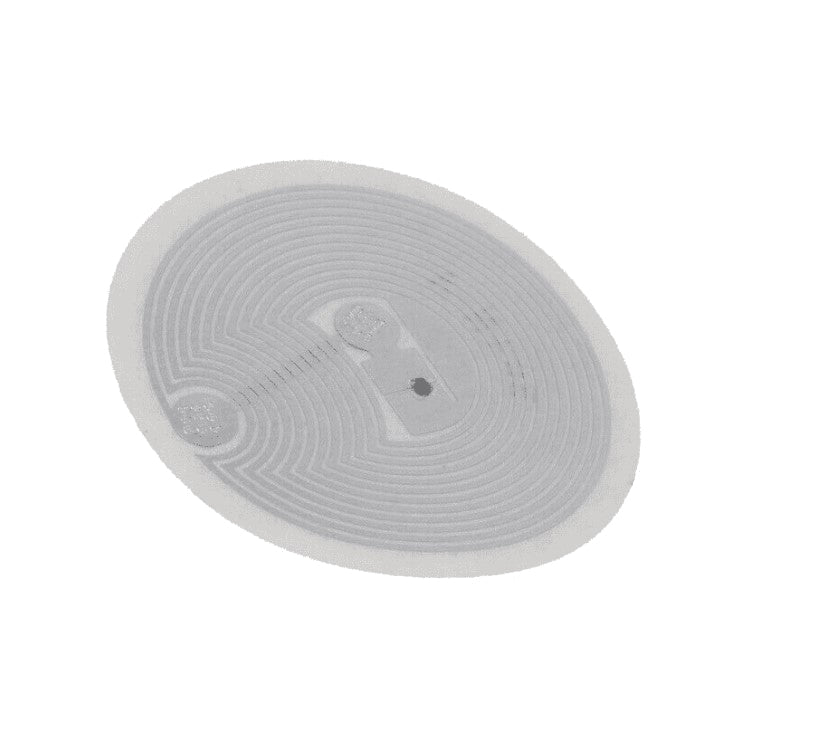 RFID klistermærke - ISO1443A, 13,56MHz, Ø25mm