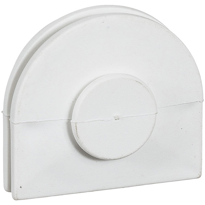 Tylle vendbar for underlag hvid