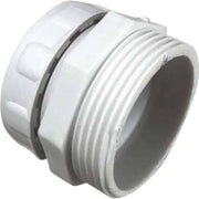 Afløbs overgang 1.1/2" - 32 mm PP nippel hvid