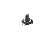TACT mikrotrykkontakt - OFF-(ON) 12x12mm, H=12mm