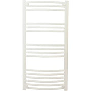 Athena buet håndklædetørrer 1000 x 500 mm hvid (RAL9016).