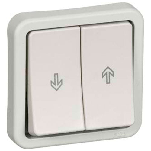 Opus 74 jalousiafbryder - lysegrå