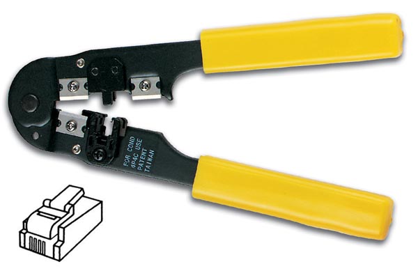 Modular krimptang - Til RJ10 telefonstik
