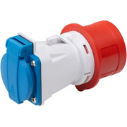 ADAPTER CEE 16A 5P STIKPROP/DK-UDTAG 3P