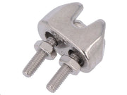 Wire klemme - 3mm, Rustfri stål