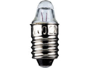 Dværglampe - 2,2V / 300mA / 0,66W Linse, E10 sokkel