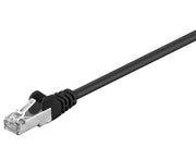 S/FTP netværkskabel - CAT5e, 2xRJ45, Sort (5m)