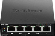 SWITCH 5X FAST ETHERNET POE+ DES-1005P