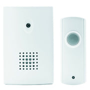 Dørklokke 1000 trådløs value hvid