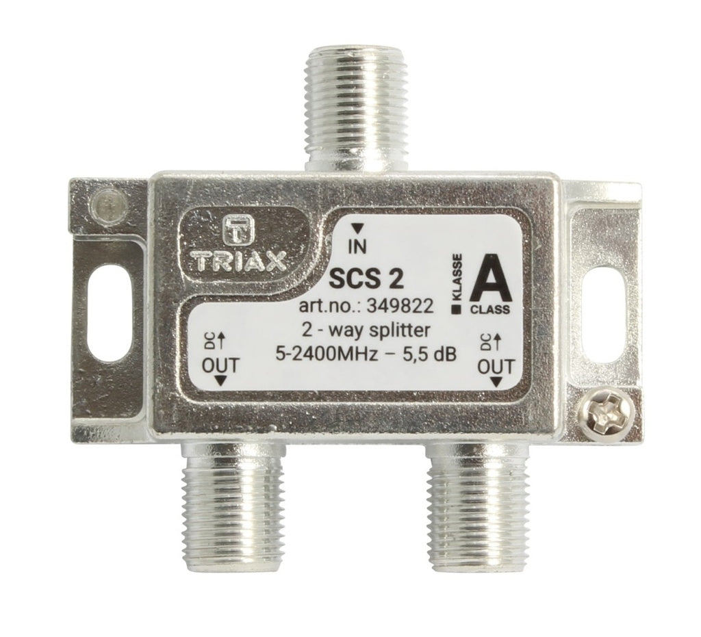 Antenne SCS-2 Fordeler med 2 udg. for f-connector