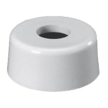 32 mm Hvid roset lav