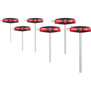 Wiha stiftnøglesæt ComfortGrip, tværgreb og sideudgang, 6 stk.