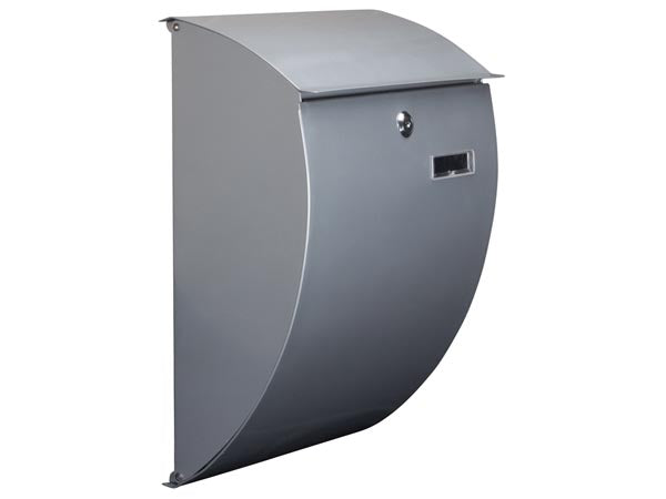 Postkasse - NICE, Sølvgrå