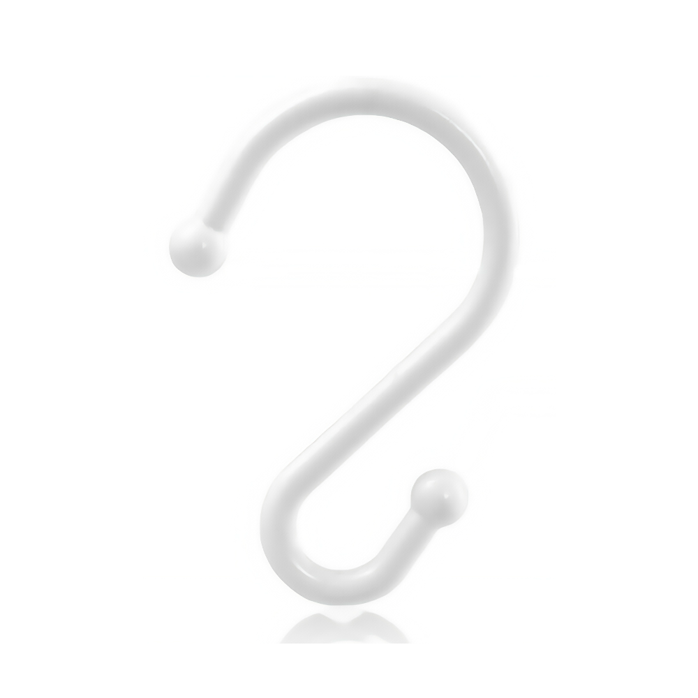 50 stk. Ø29mm kroge til montering af 230V strip - 50m rækkevidde