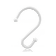 50 stk. Ø29mm kroge til montering af 230V strip - 50m rækkevidde