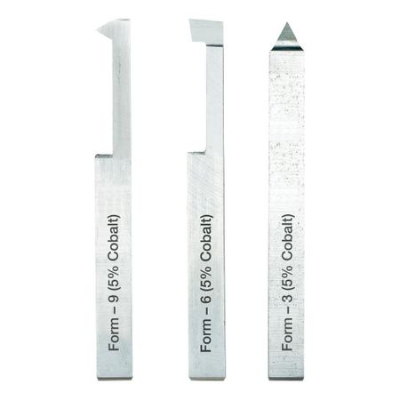 Gevinddrejestål - HSS, 3 dele